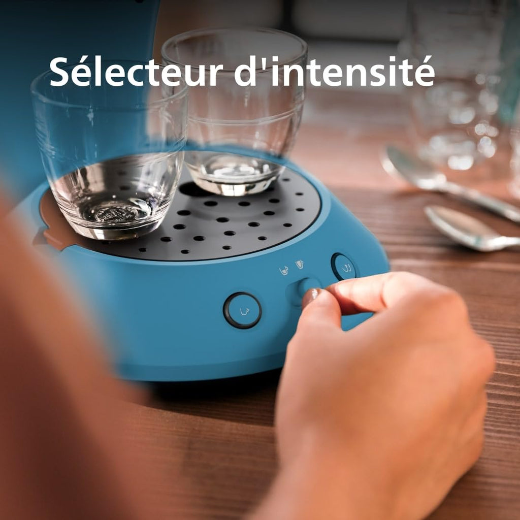 Machine à café à dosettes Senseo Original Plus - Bleu Paon (CSA210/00)