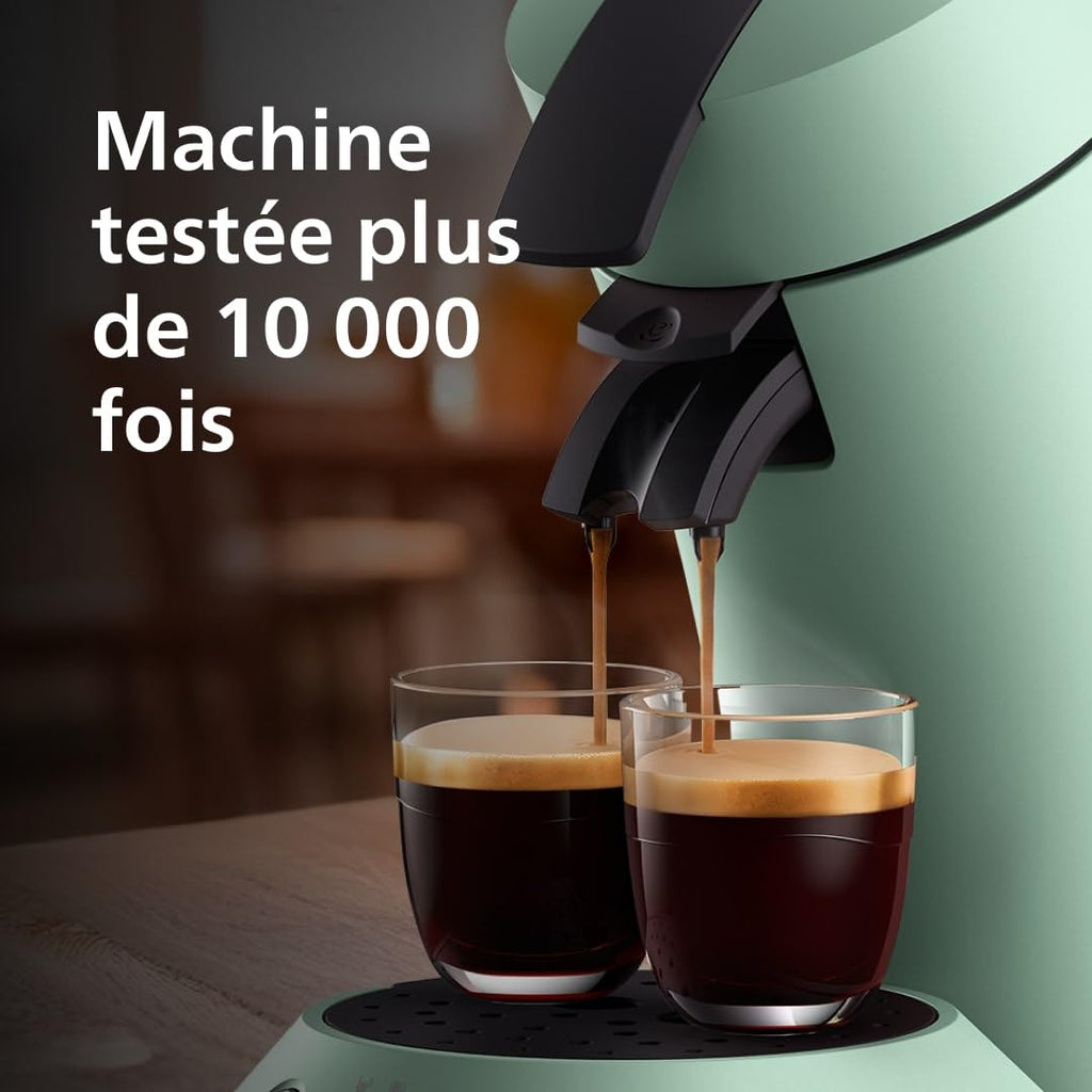 Machine à café à dosettes Senseo Original Plus - Vert Désert (CSA210/80)