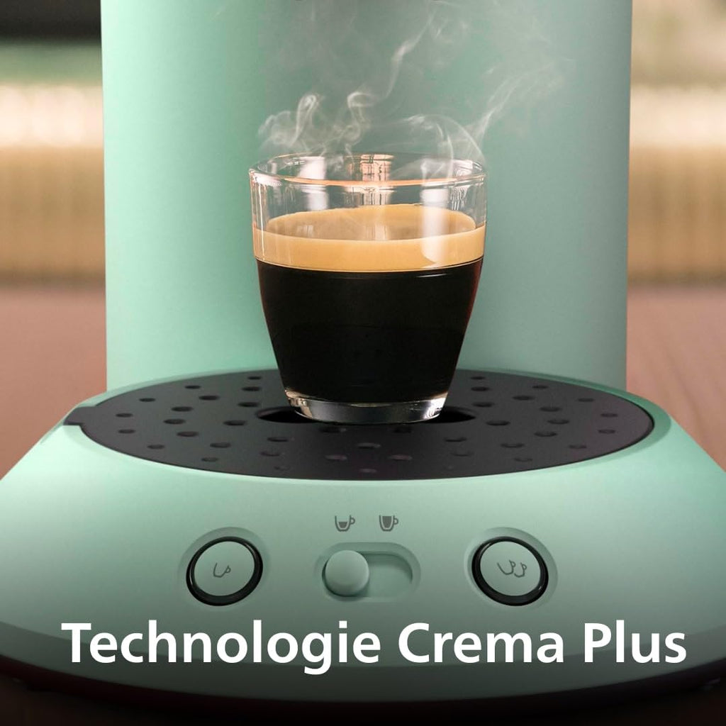Machine à café à dosettes Senseo Original Plus - Vert Désert (CSA210/80)