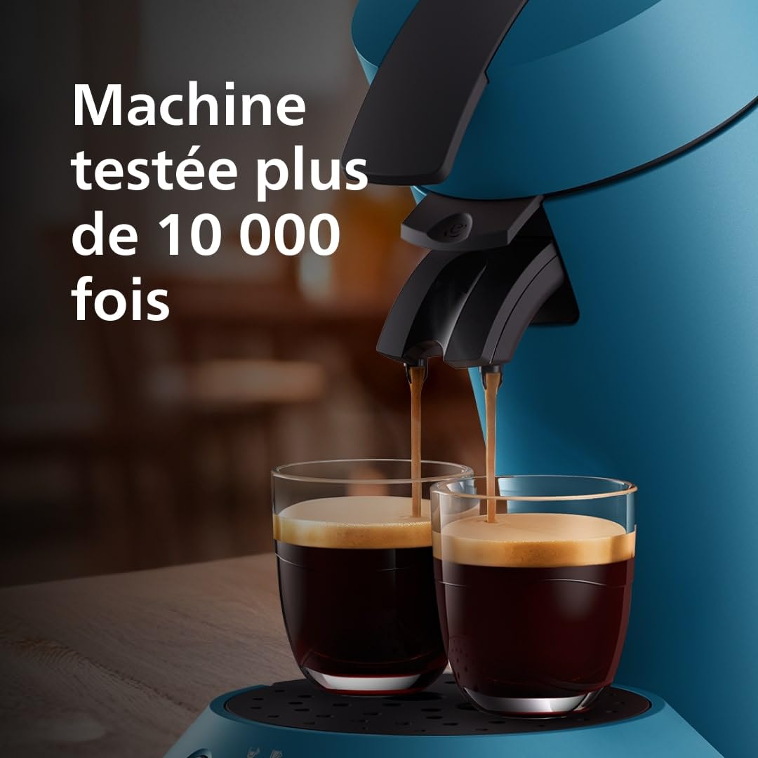 Machine à café à dosettes Senseo Original Plus - Bleu Paon (CSA210/00)