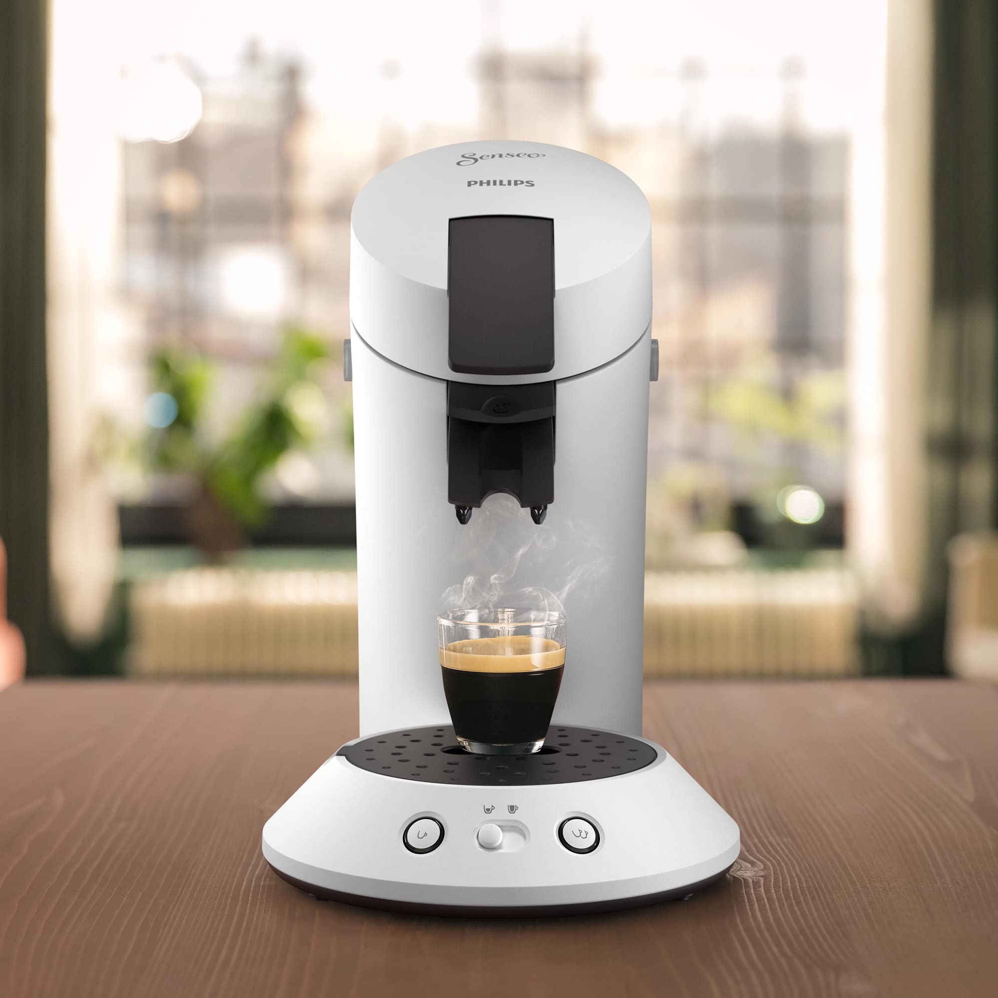 Machine à café à dosettes Senseo Original Plus - Blanc (CSA210/10)
