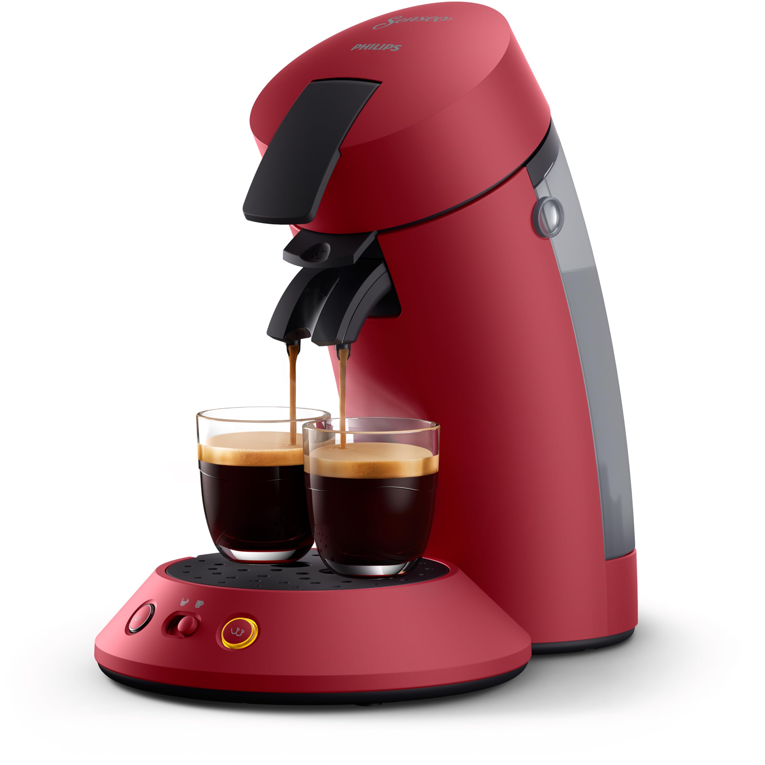 Machine à café à dosettes Senseo Original Plus - Rouge (CSA210/91)