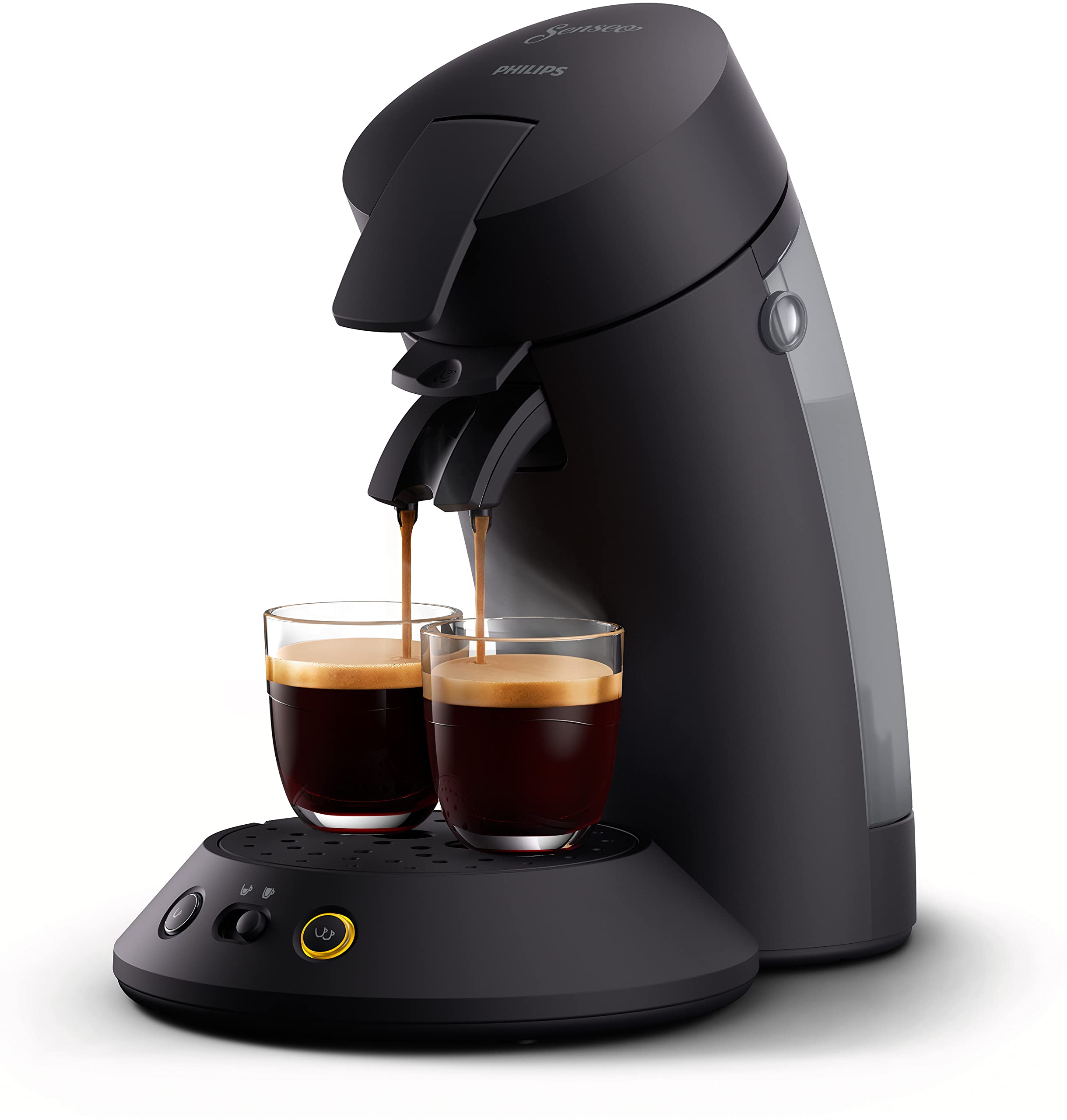 Machine à café à dosettes Senseo - Piano Noir (CSA210/22)