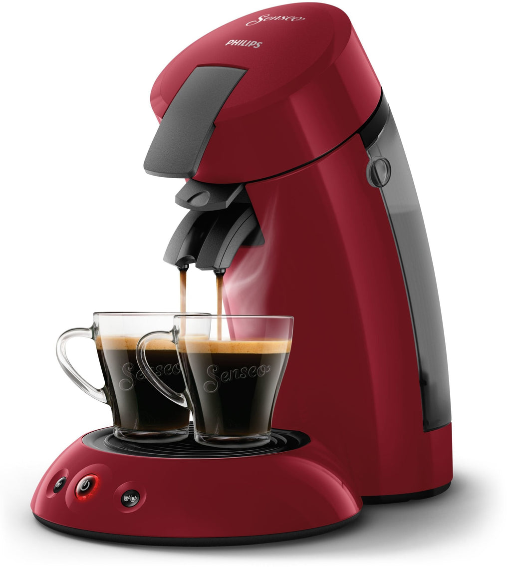 Cafetière à dosettes Senseo Original HD6553/81 - Rouge, 0,7 L, 1450 W