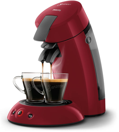 Cafetière à dosettes Senseo Original HD6553/81 - Rouge, 0,7 L, 1450 W